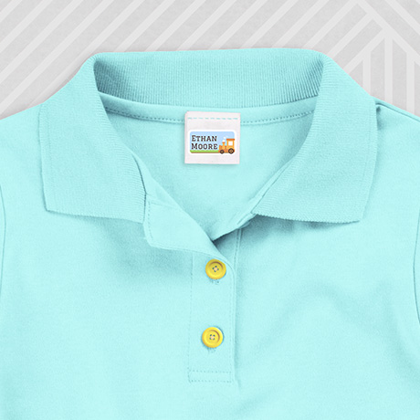 Stick-on Clothing Labels